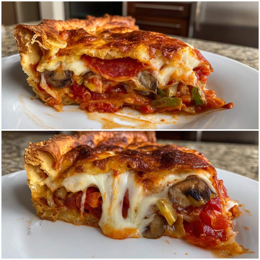 Pizza Pot Pie Heaven You'll Crave Irresistible 25-Minute 5 Pizza Pot Pie - detail 1