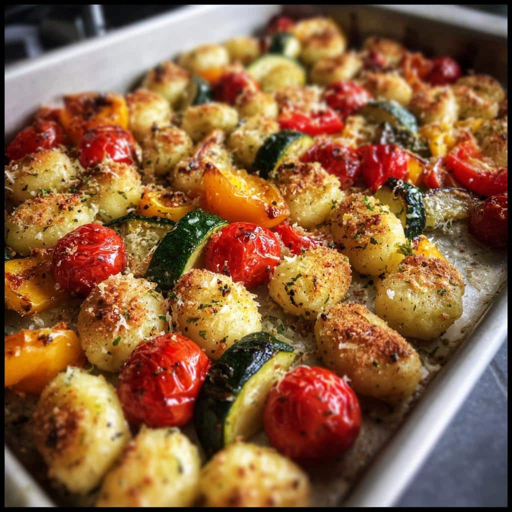 Sheet Pan Gnocchi & Roasted Veggies - detail 1