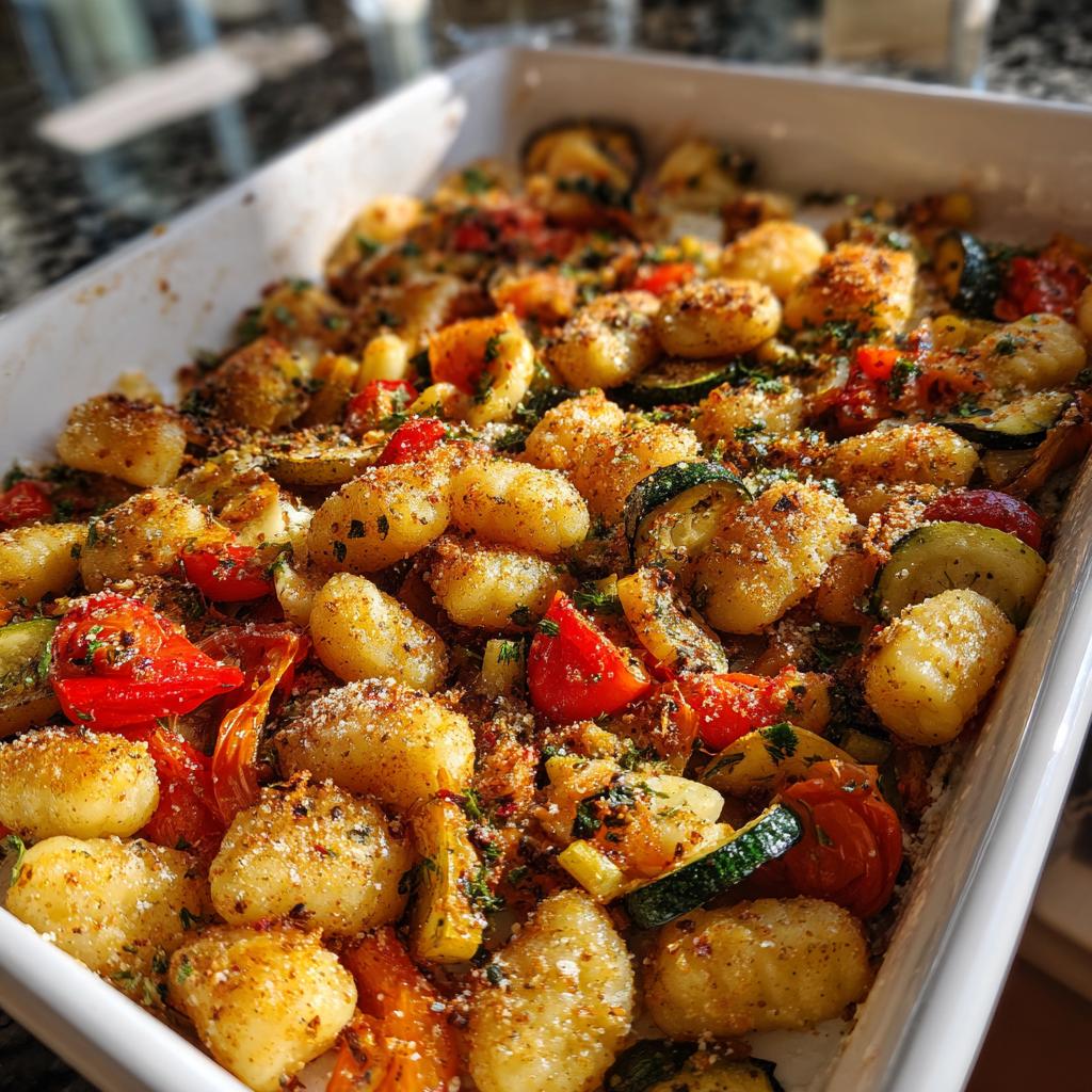 Sheet Pan Gnocchi & Roasted Veggies