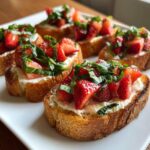 Strawberry Basil Bites