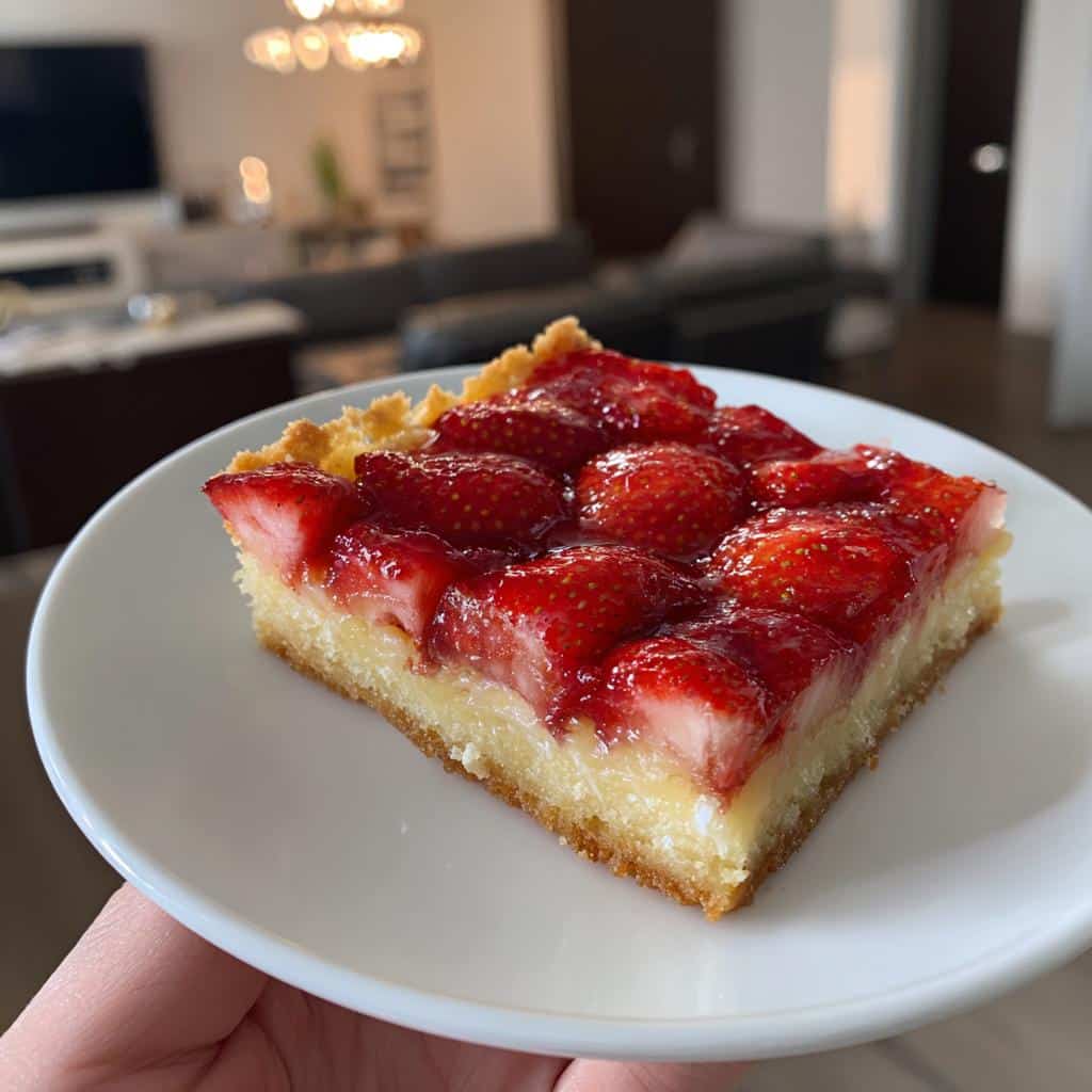 Strawberry Shortcake Bars - detail 1