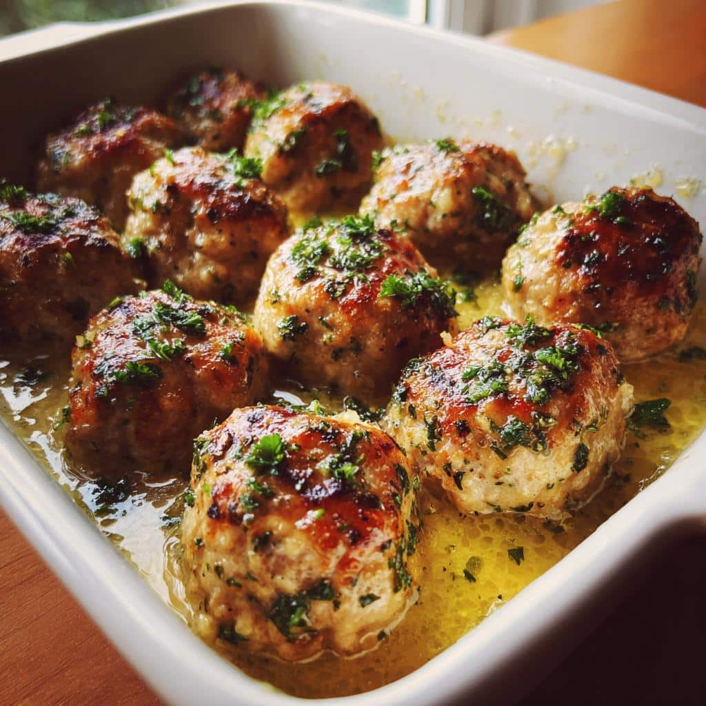 The Softest and Juiciest Greek Meatballs in Lemon Sauce