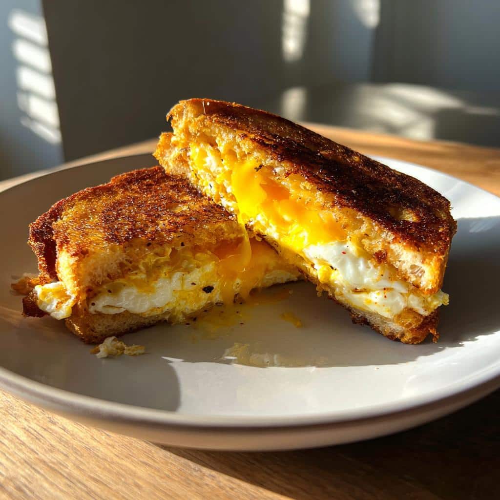 TikTok 1-Pan Egg Sandwich Hack - detail 1