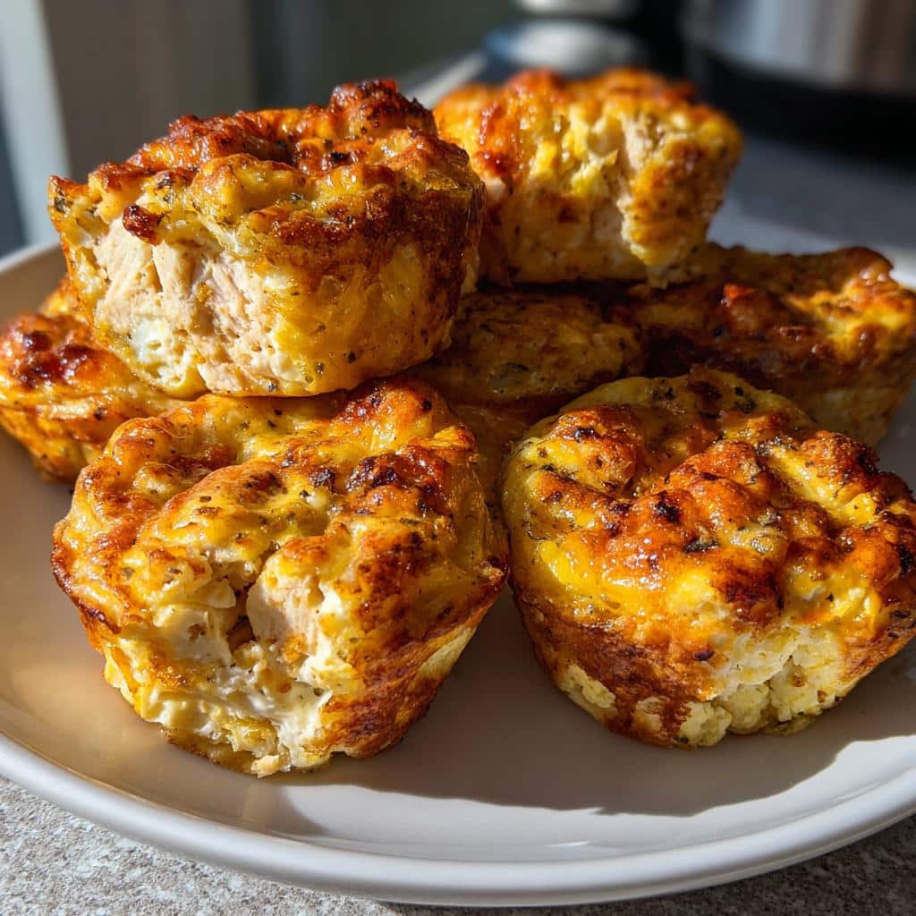 Turkey Feta Egg Bites - detail 1