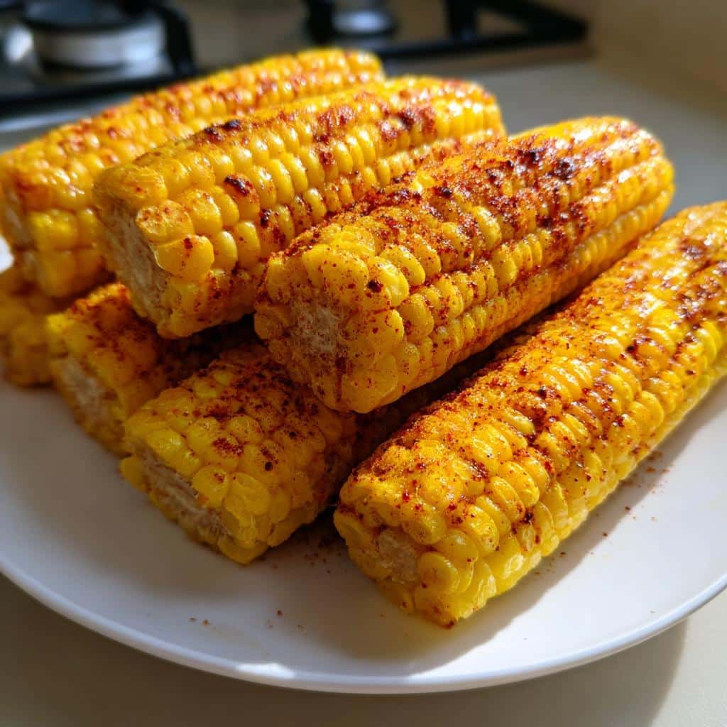 air fryer corn ribs recipe