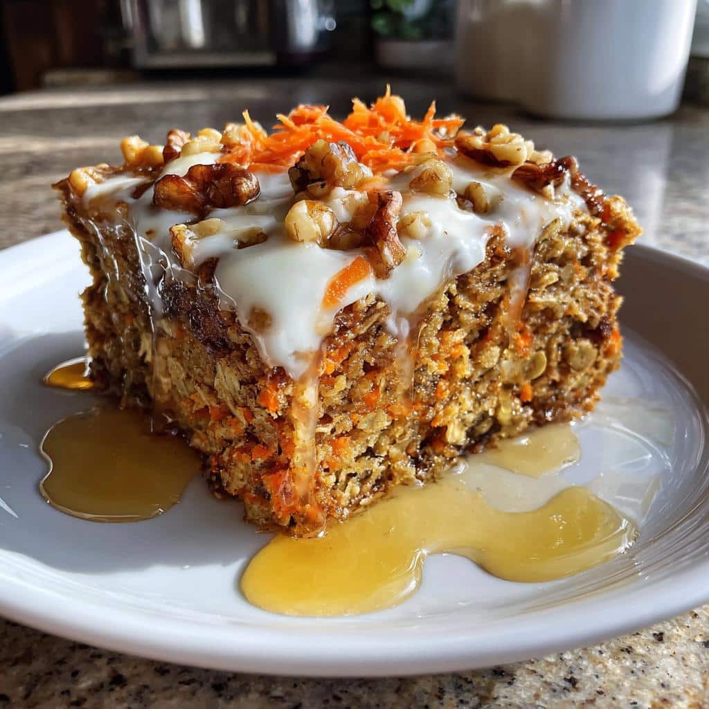 carrot cake baked oatmeal