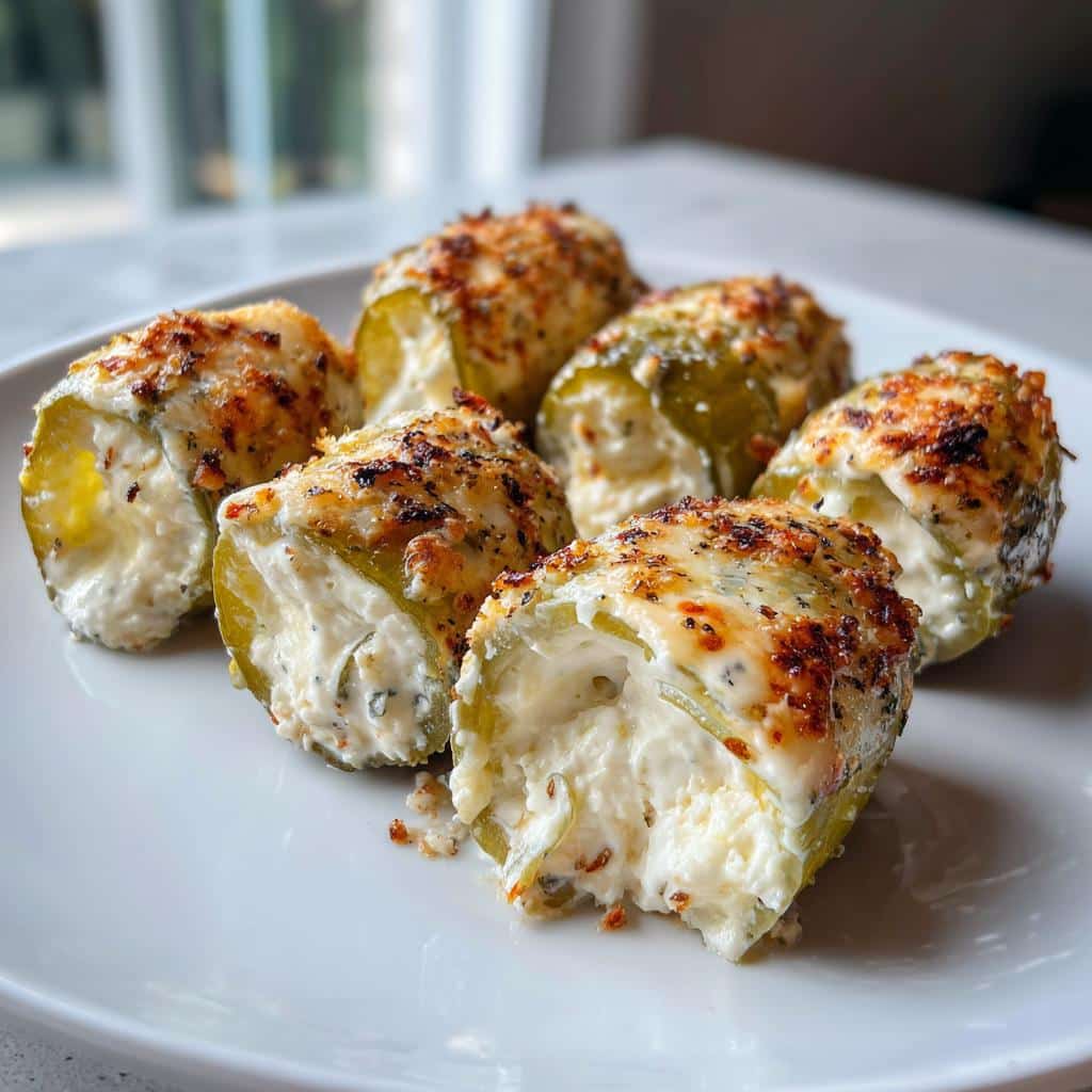 cream cheese pickle wraps​