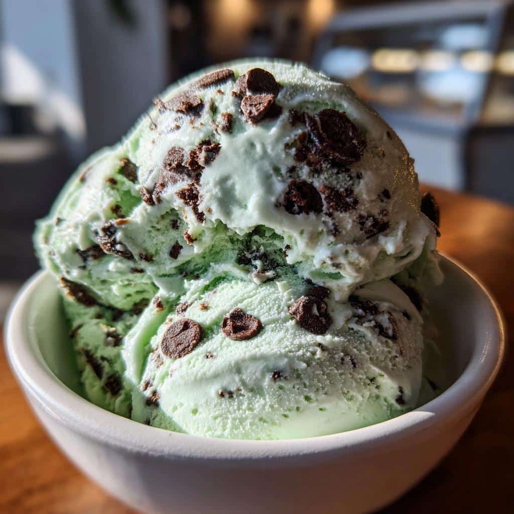 mint chocolate chip cottage cheese ice cream