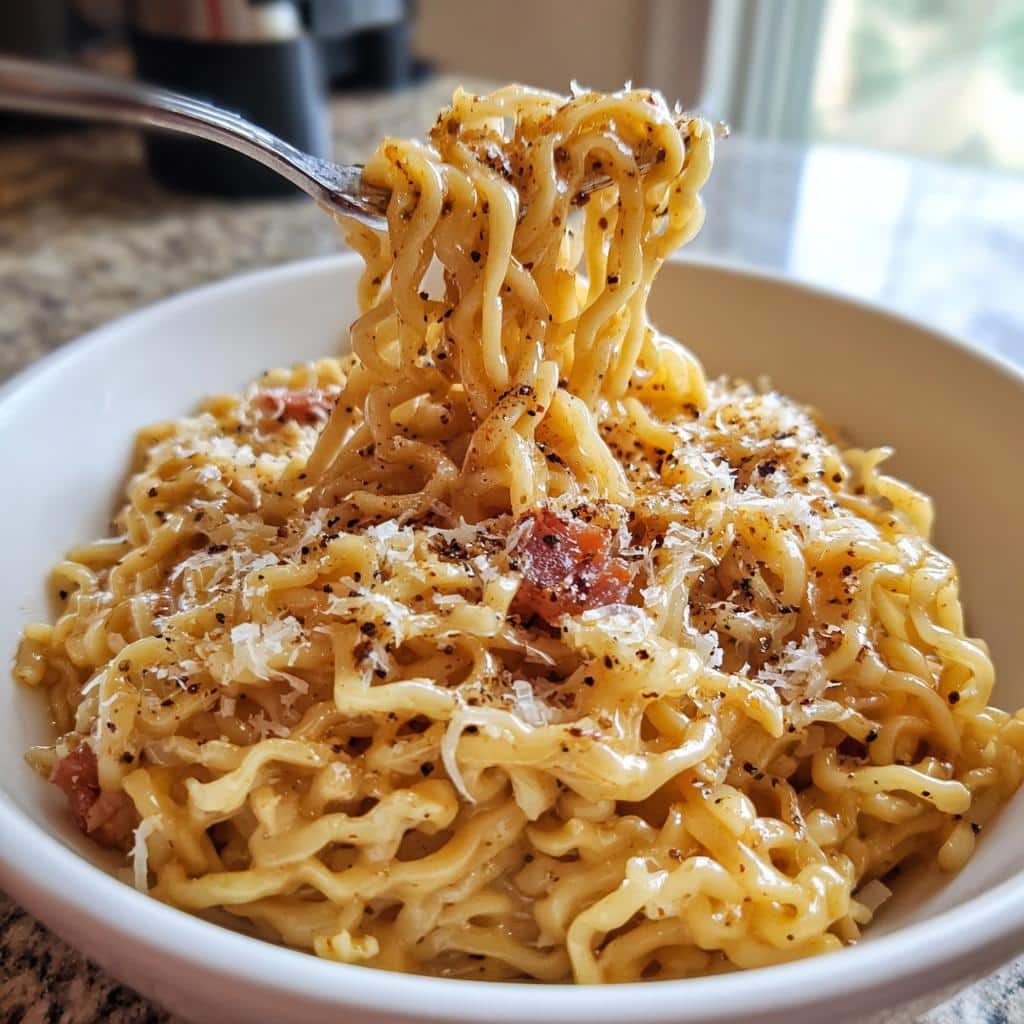 Spicy Samyang Buldak Ramen Carbonara Bliss 15-Minute 6 samyang buldak ramen carbonara