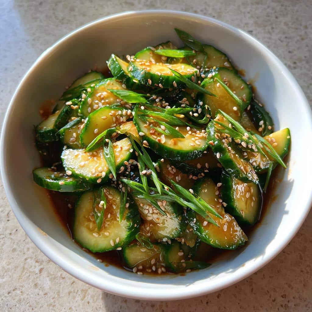 10-Minute Soy-Sauce Cucumber Salad