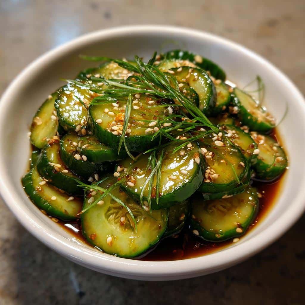 10-Minute Soy-Sauce Cucumber Salad