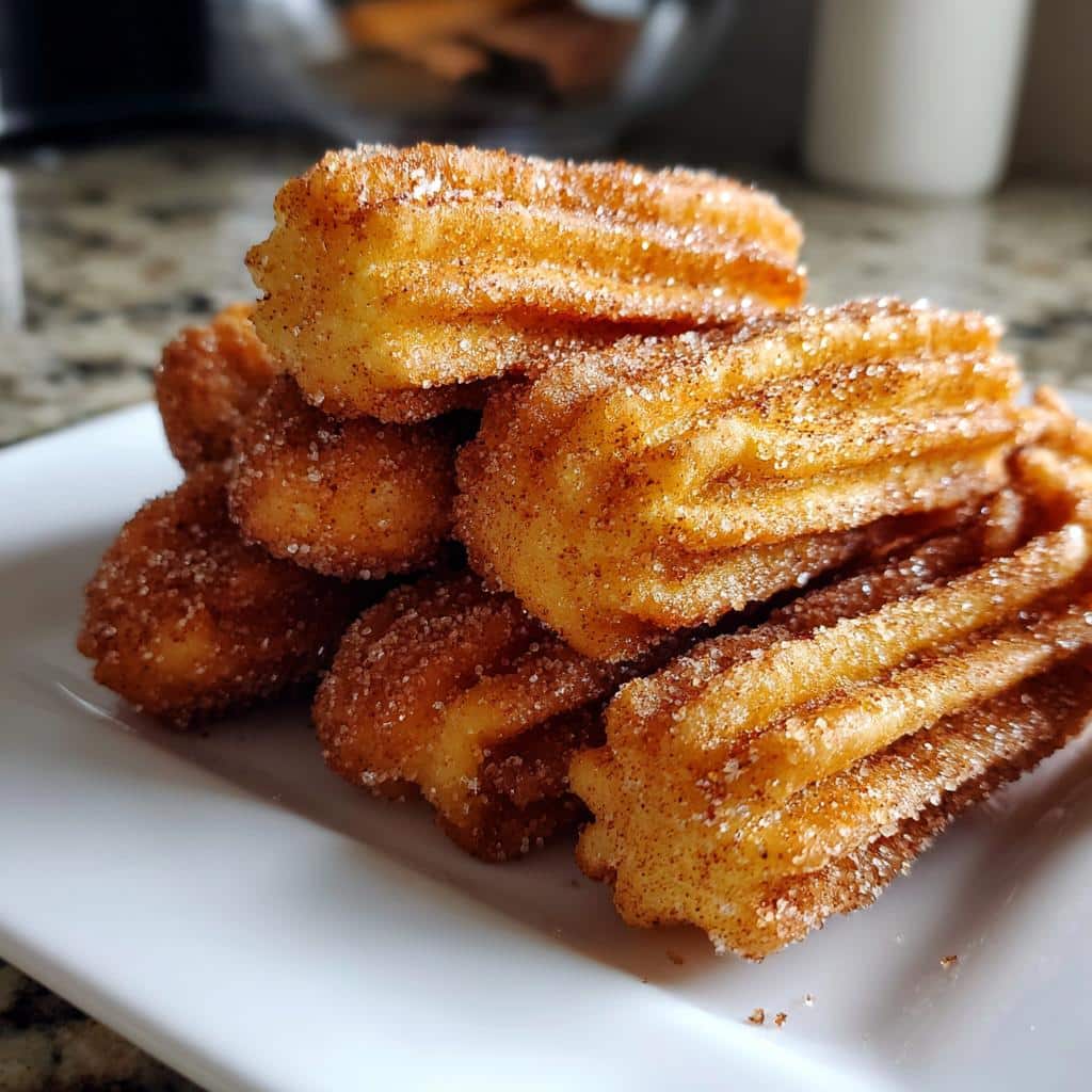 Air-Fryer Churro Bites