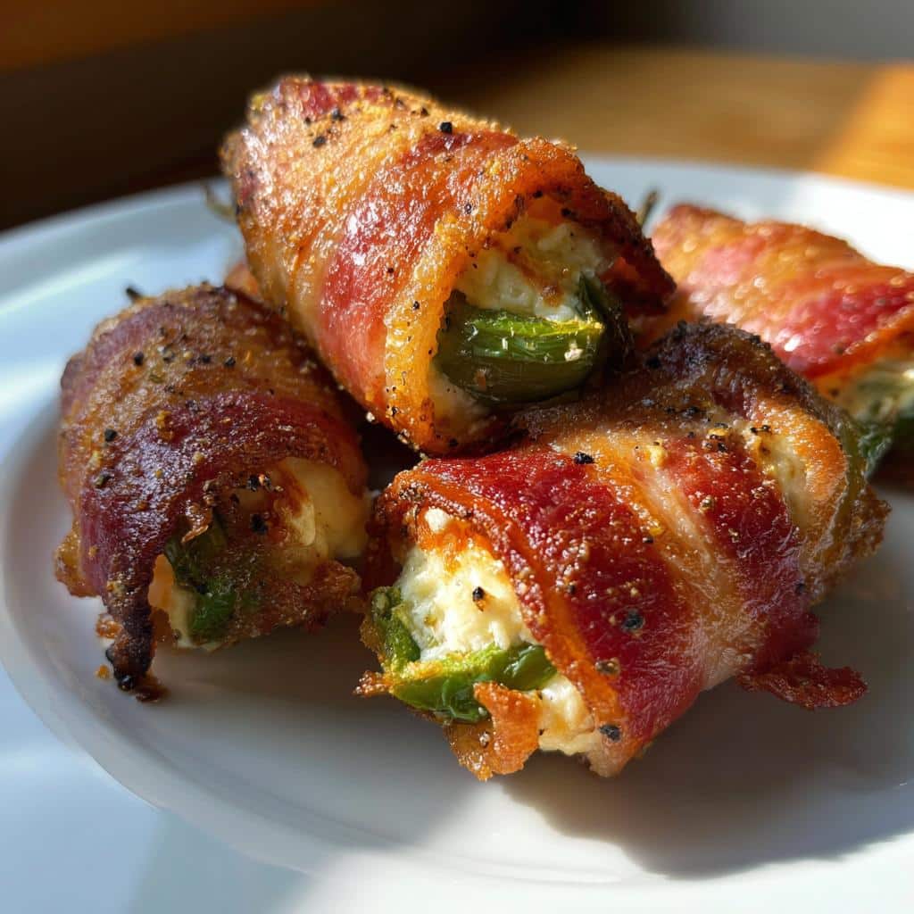 Bacon-Wrapped Jalapeño Poppers with Cream Cheese - detail 1