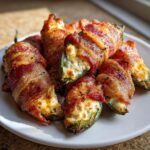 Bacon-Wrapped Jalapeño Poppers with Cream Cheese