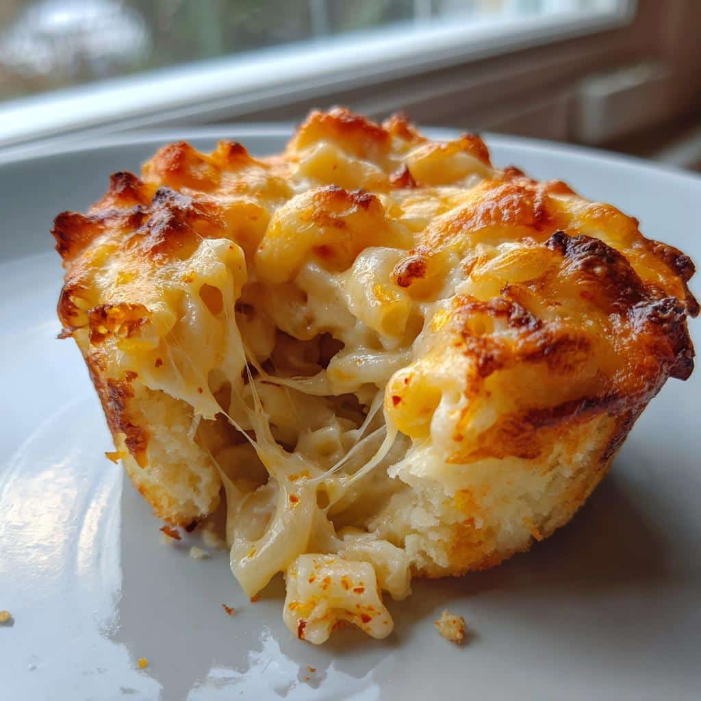 Baked Mac and Cheese Muffins