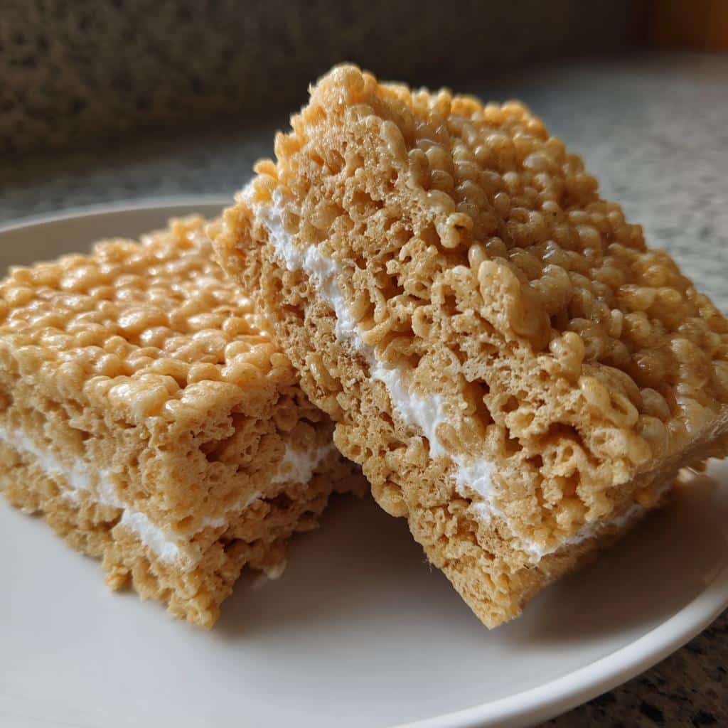 Baked Rice Krispie Treats - detail 1