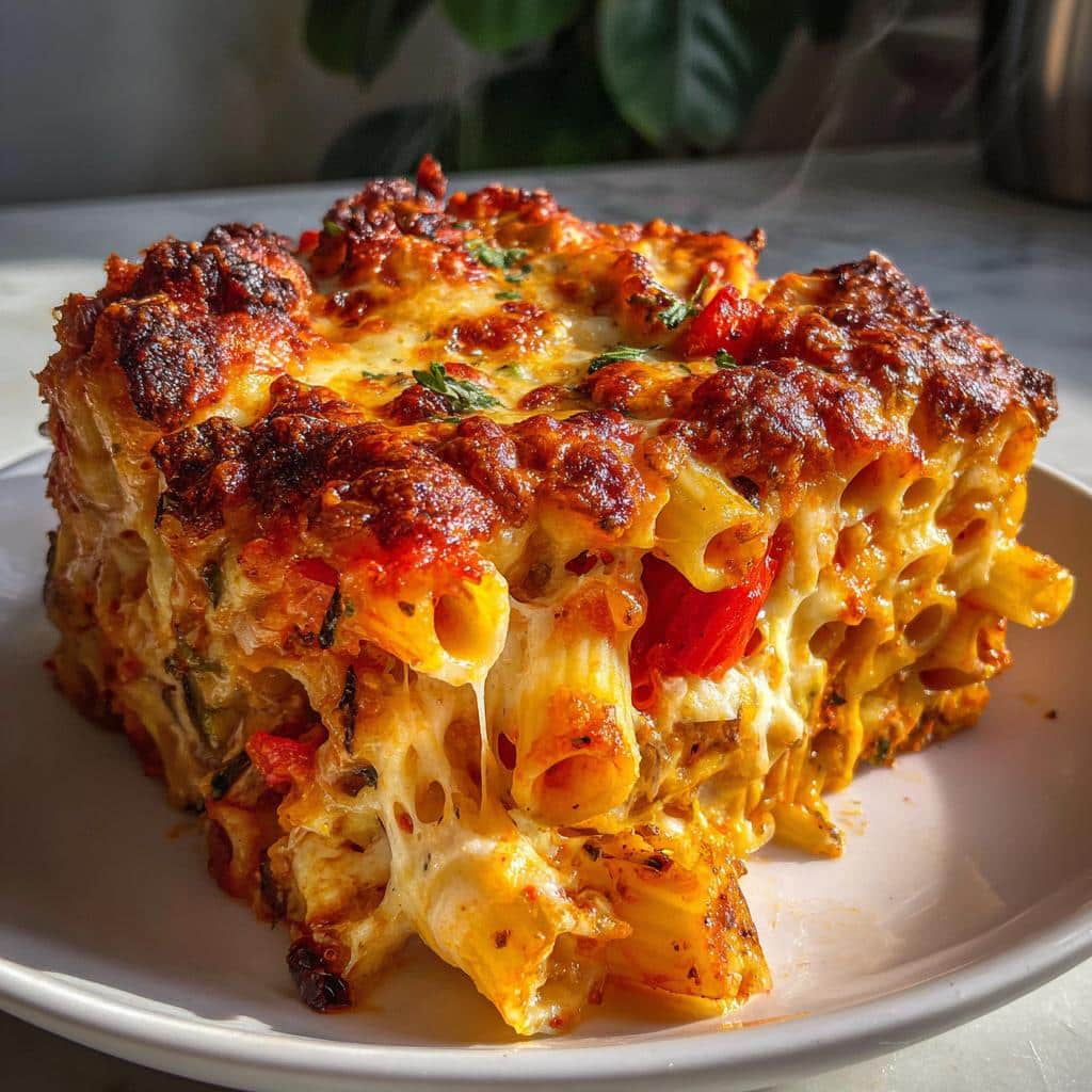 Baked Ziti with Veggies - detail 1