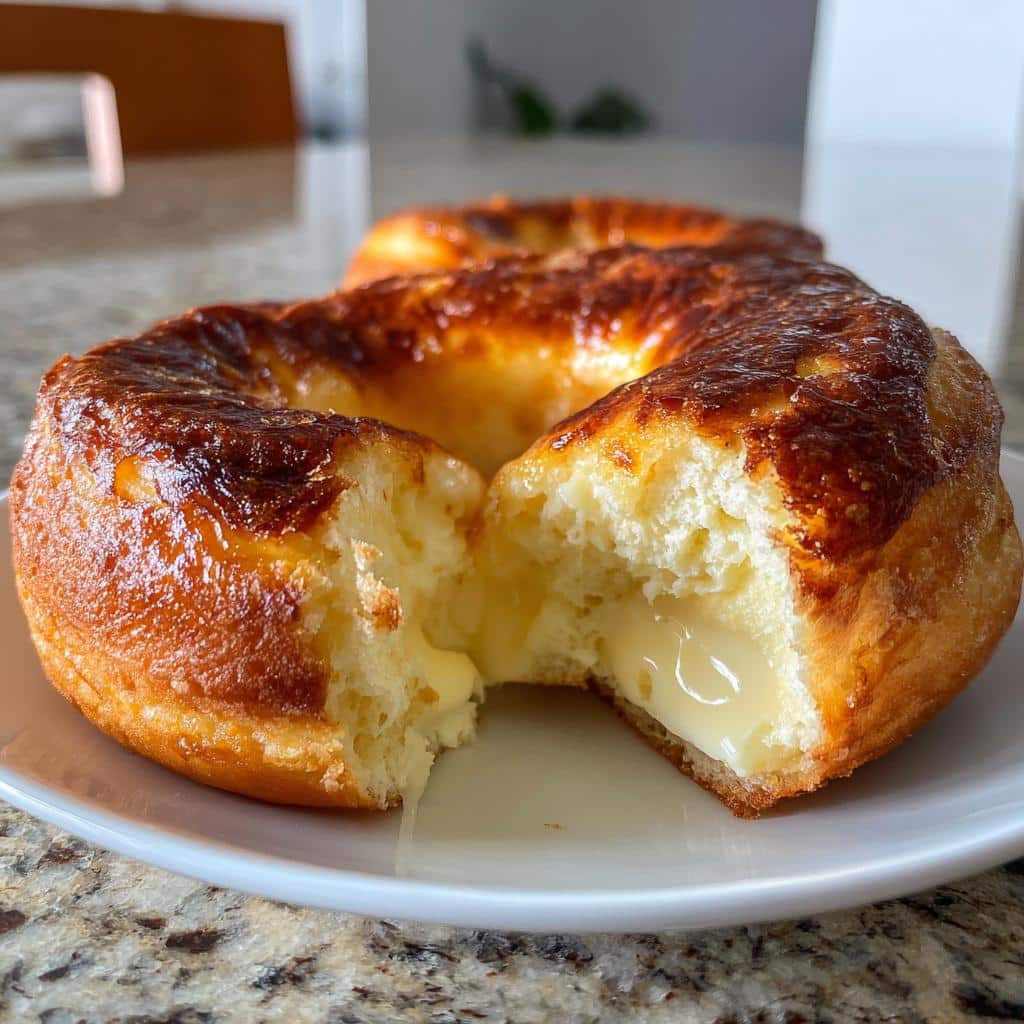 Basque Cheesecake Donuts
