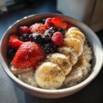 Berry Banana Protein Oats