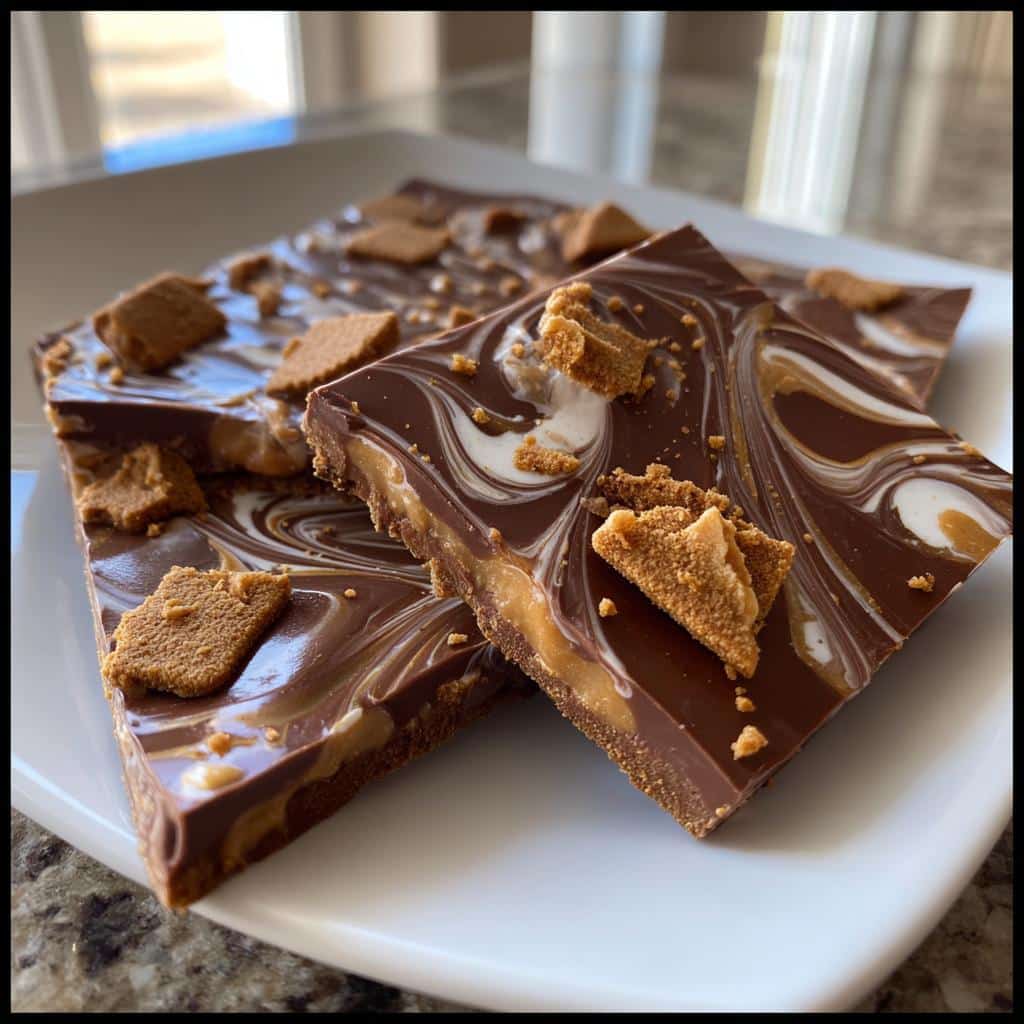 Biscoff Chocolate Bark - detail 1