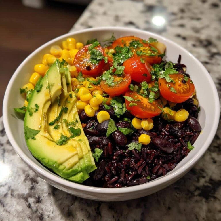45-Minute Black Rice Burrito Bowls - Healthy & Irresistible