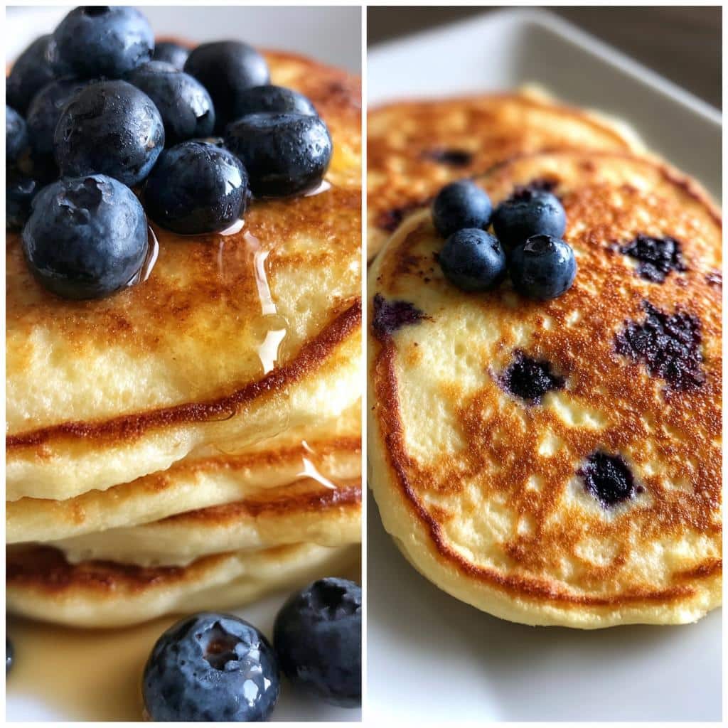 Blueberry Ricotta Pancakes - detail 1