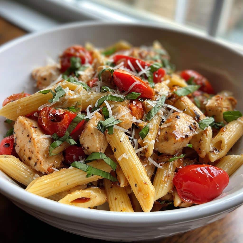 Bruschetta Chicken Pasta