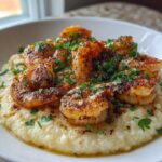 Cajun Shrimp & Cauliflower Grits
