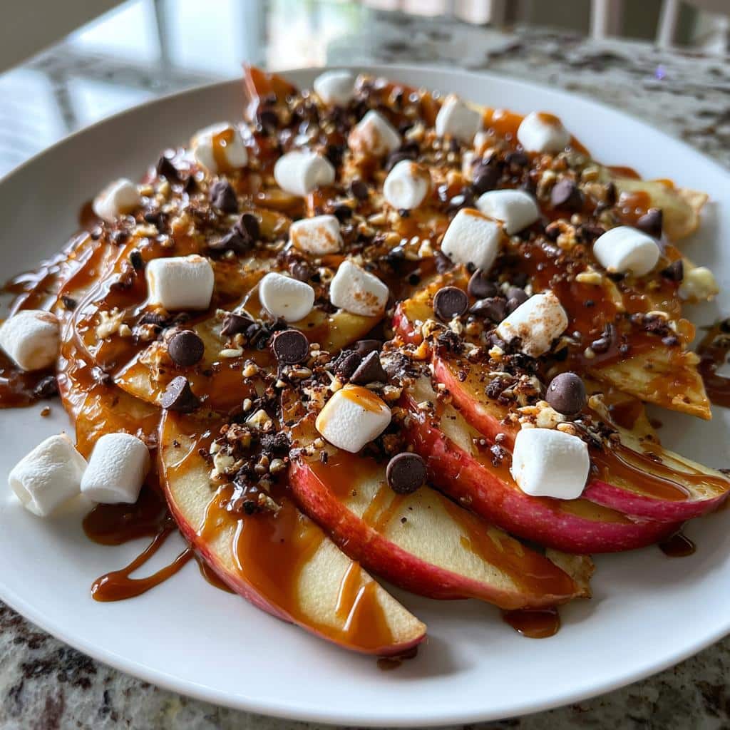 Caramel Apple Nachos - detail 1
