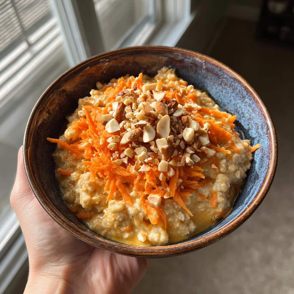 Carrot Ginger Oatmeal - detail 1