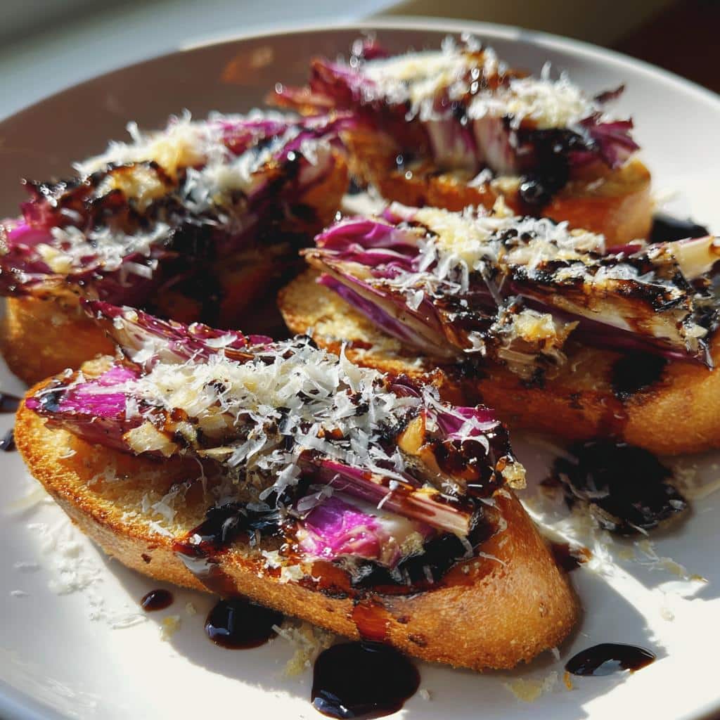 Charred Radicchio Crostini - detail 1