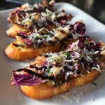 Charred Radicchio Crostini