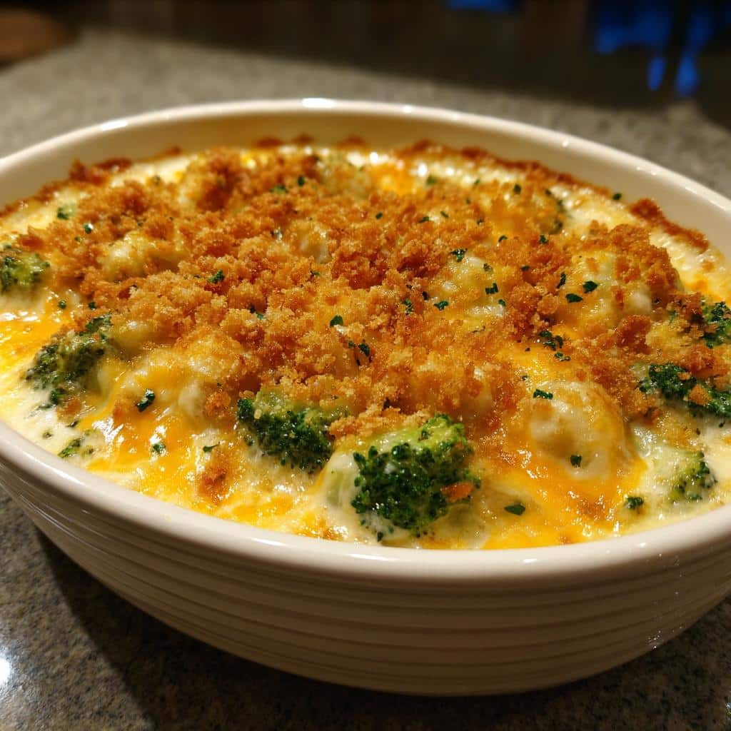 Cheesy Broccoli Casserole: Creamy Comfort Magic 5 Cheesy Broccoli Casserole - detail 1