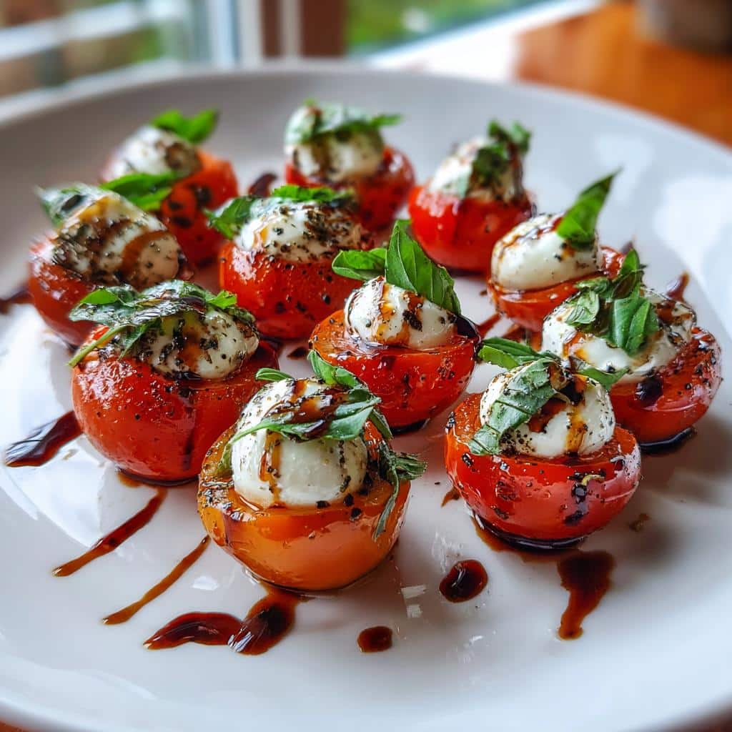 Cherry Tomato Bocconcini Bites