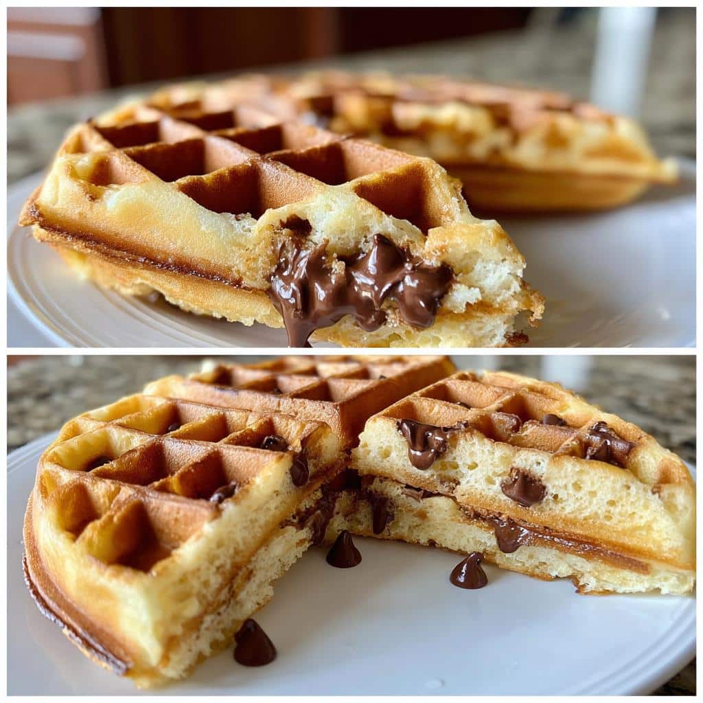 Chocolate Chip Waffles - detail 1