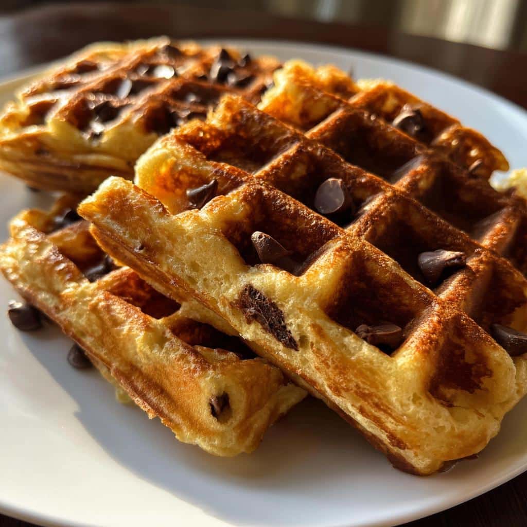 Chocolate Chip Waffles