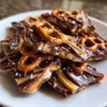 Chocolate Peanut Butter Pretzel Bark