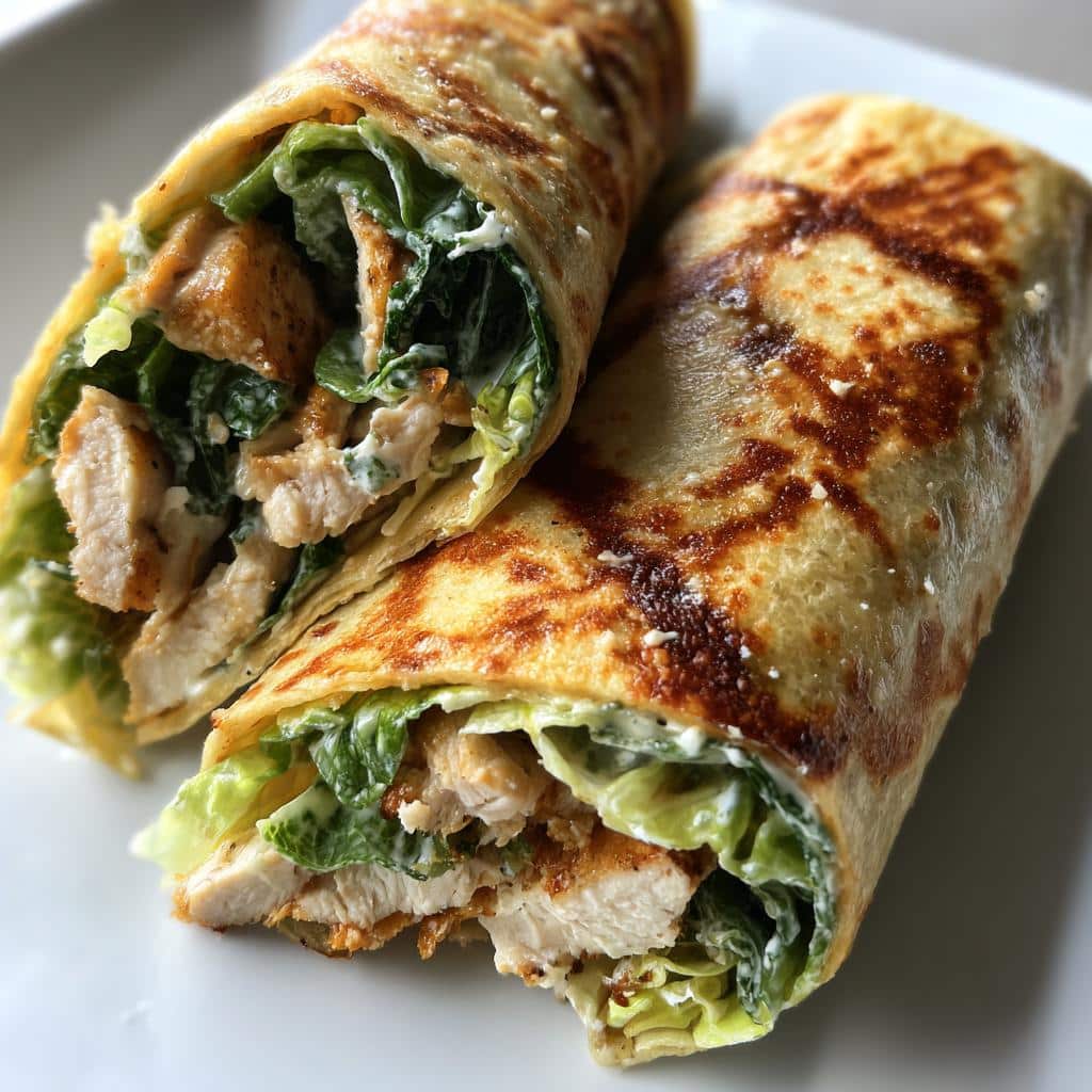 Chopped Chicken Caesar Wrap - detail 1