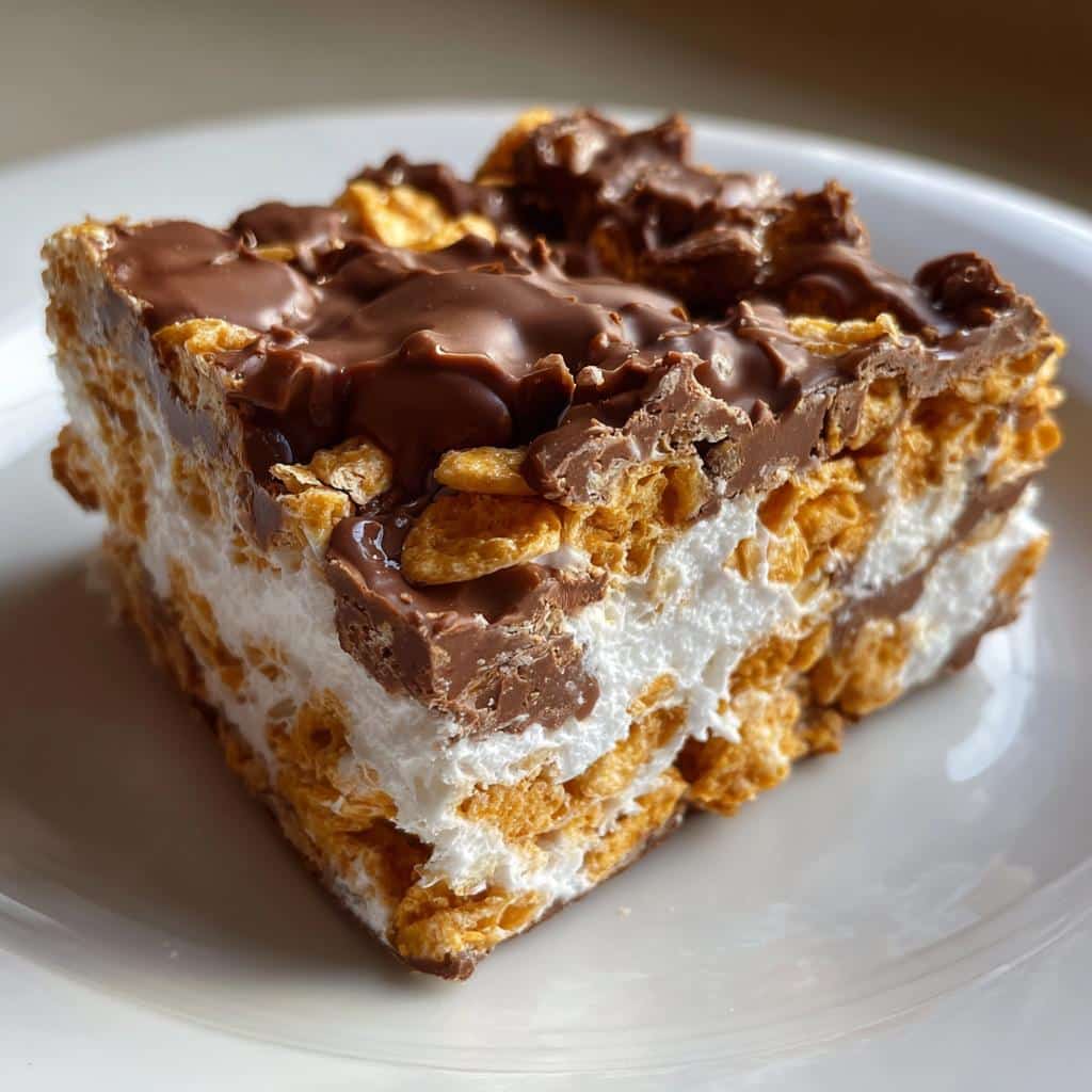 Cornflake Marshmallow Fudge