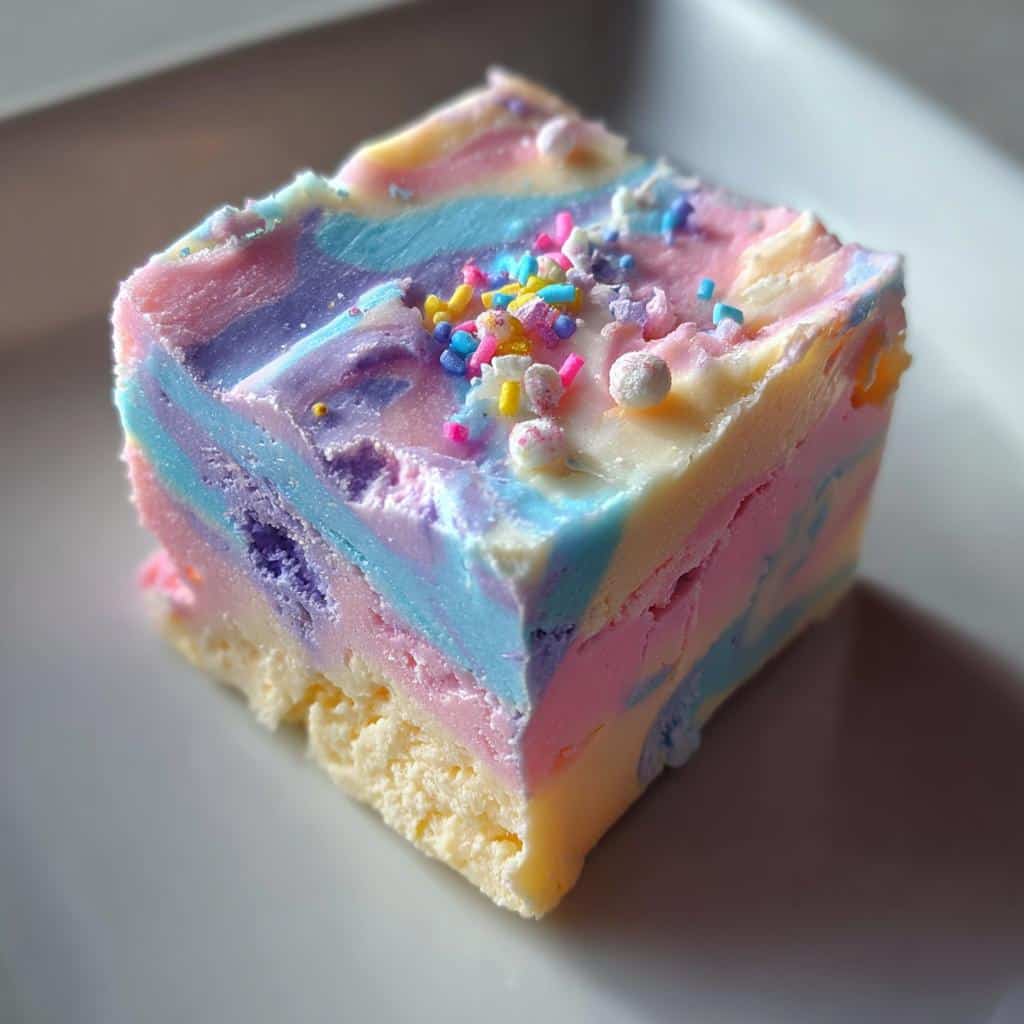 Cotton Candy Fudge