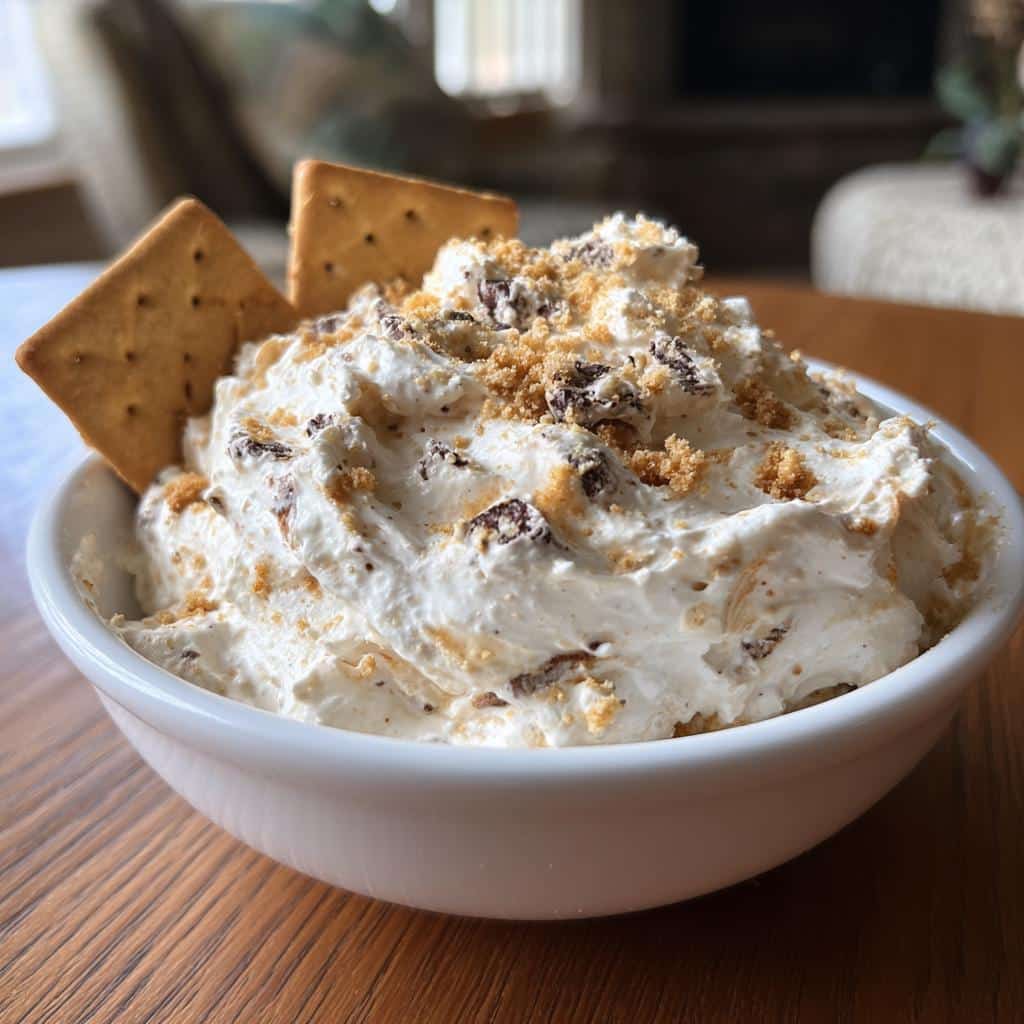 Creamy Booty Dip with Graham Crackers - detail 1