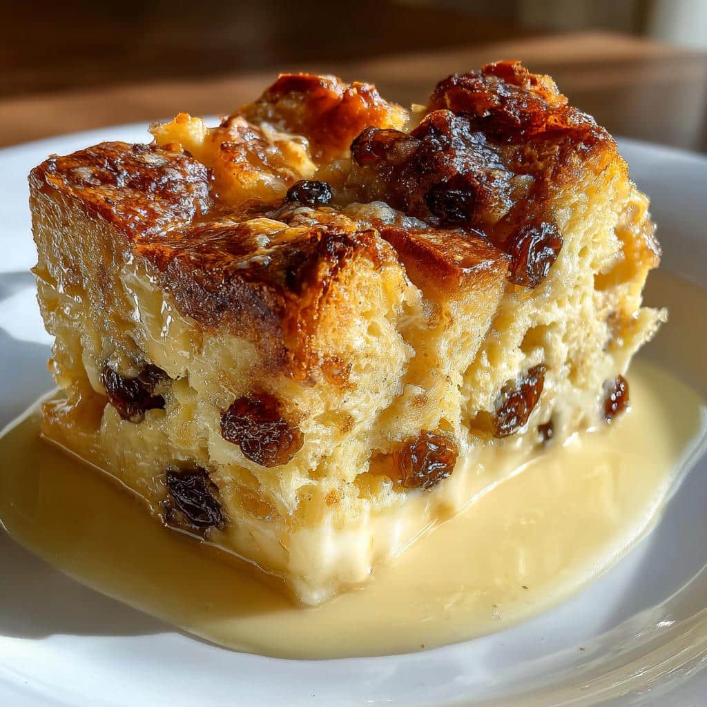 Cuban Bread Pudding - detail 1