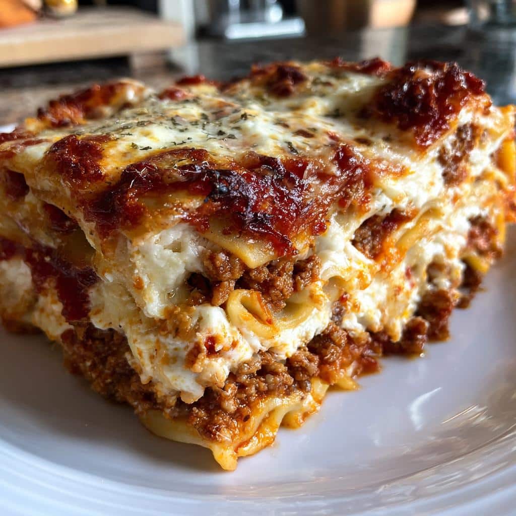 Dutch Oven Lasagna - detail 1