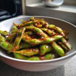 Spicy Edamame with Chili Garlic Sauce in 15 Minutes 5 Edamame with Chili Garlic Sauce