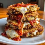 Eggplant Parmesan Stacks