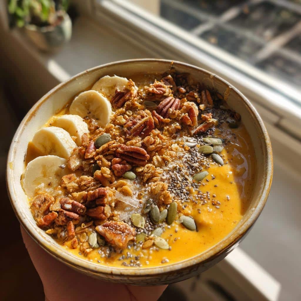 Fall Harvest Smoothie Bowl