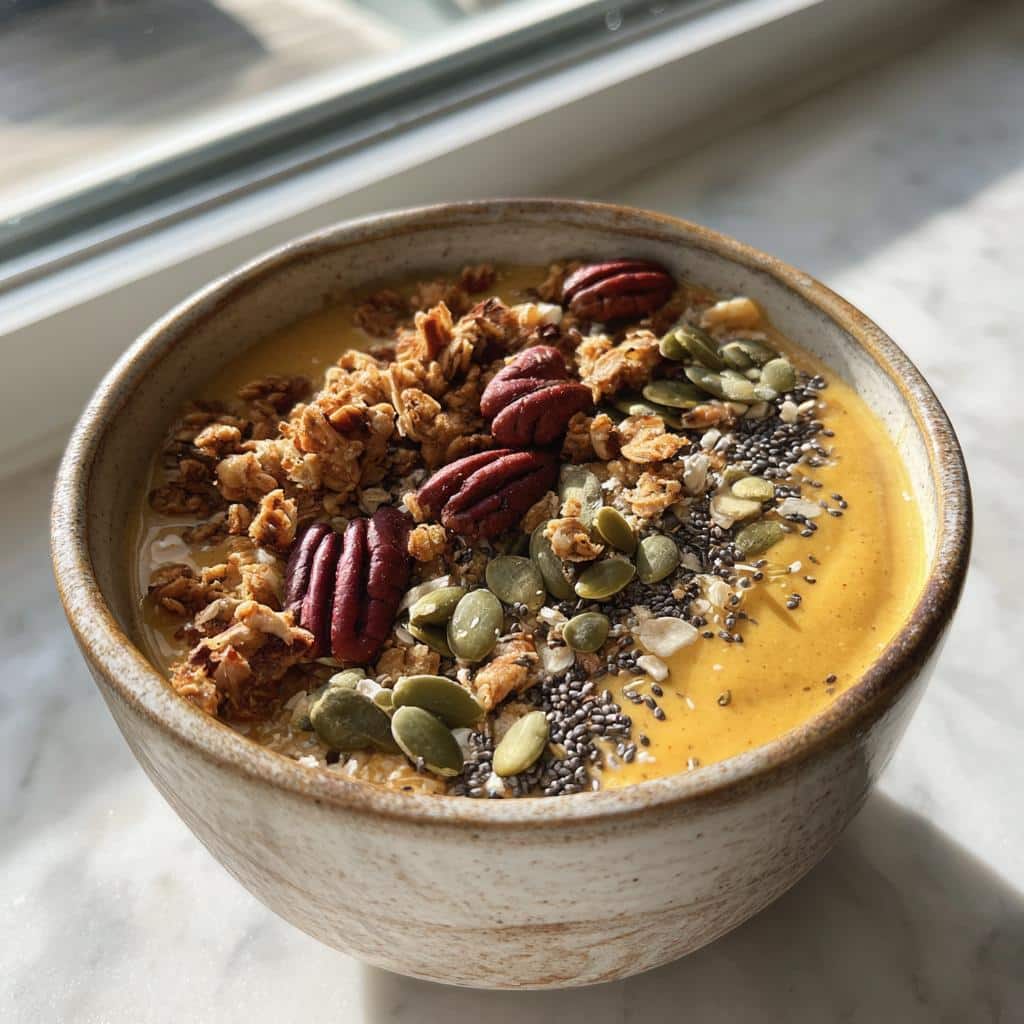 Fall Harvest Smoothie Bowl