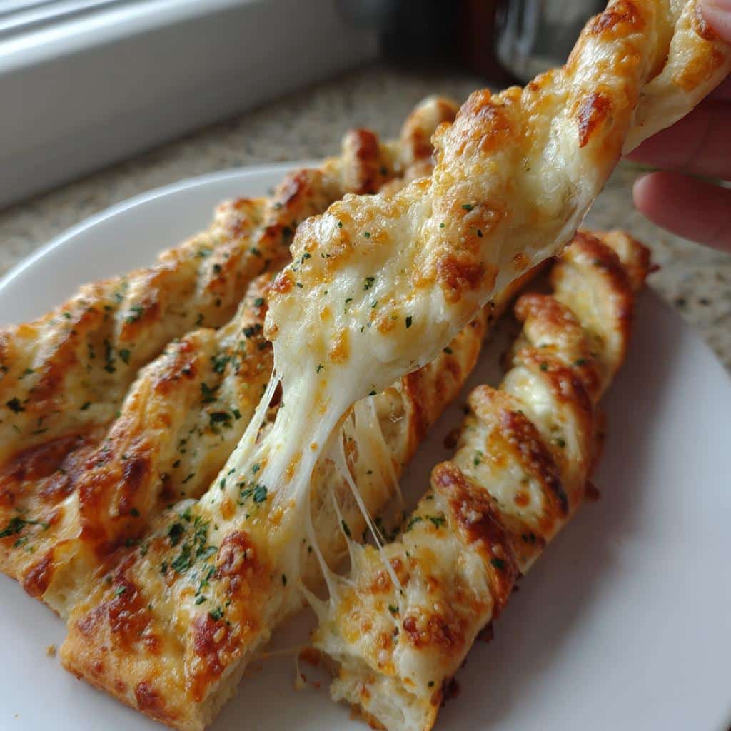 Four-Cheese Garlic Breadsticks - detail 1