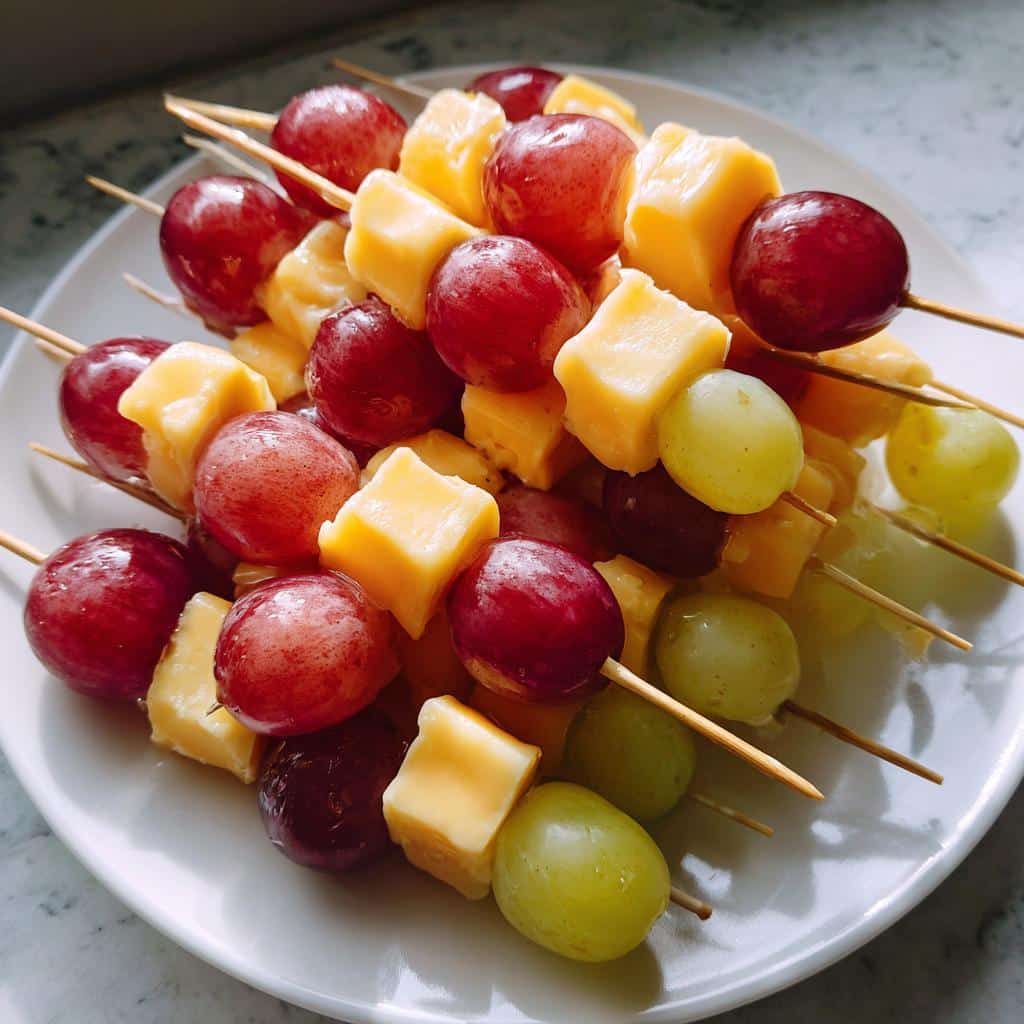 Grape-Cheese Skewers - detail 1