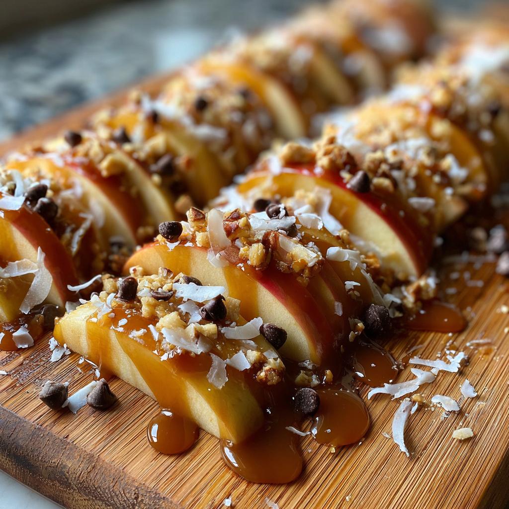 How to Make a Caramel Apple Dessert Board